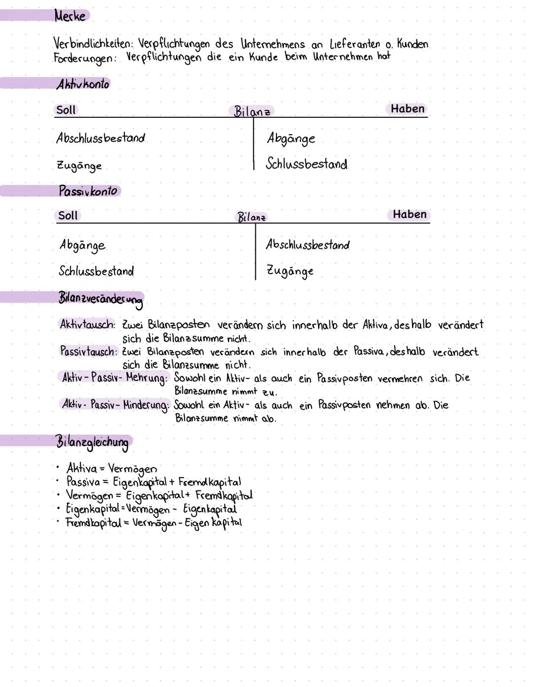 # Begriffe des Rechnungswesens

*   Rohstoffe: Hauptbestandteile
*   Hilfsstoffe: ergänzen, verbinden, verschönern
*   Betriebsstoffe: kein 