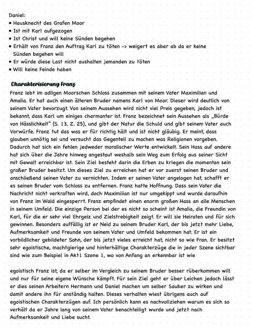 Einfach Deutsch
Verlag: Schöningh
westermann
Druck von 2022
Die Räuber von Friedrich Schiller
Zusammenfassung
In Schillers ,,Die Räuber" geh