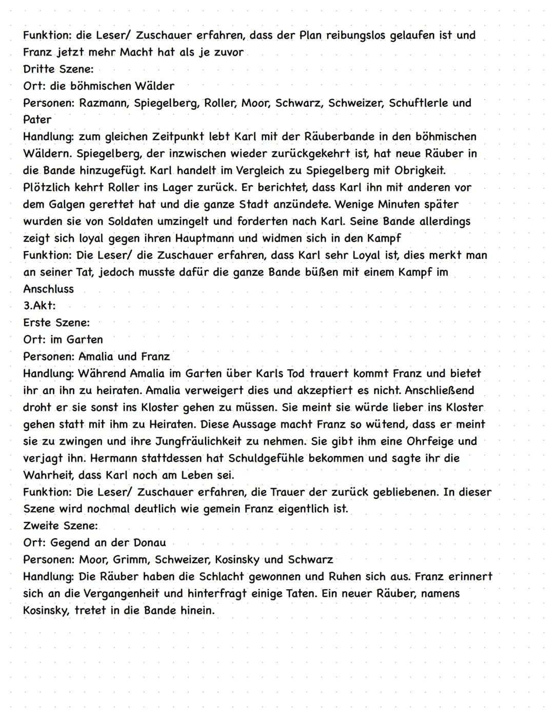 Einfach Deutsch
Verlag: Schöningh
westermann
Druck von 2022
Die Räuber von Friedrich Schiller
Zusammenfassung
In Schillers ,,Die Räuber" geh