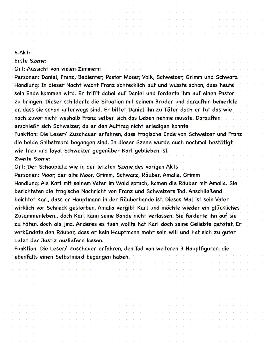 Einfach Deutsch
Verlag: Schöningh
westermann
Druck von 2022
Die Räuber von Friedrich Schiller
Zusammenfassung
In Schillers ,,Die Räuber" geh