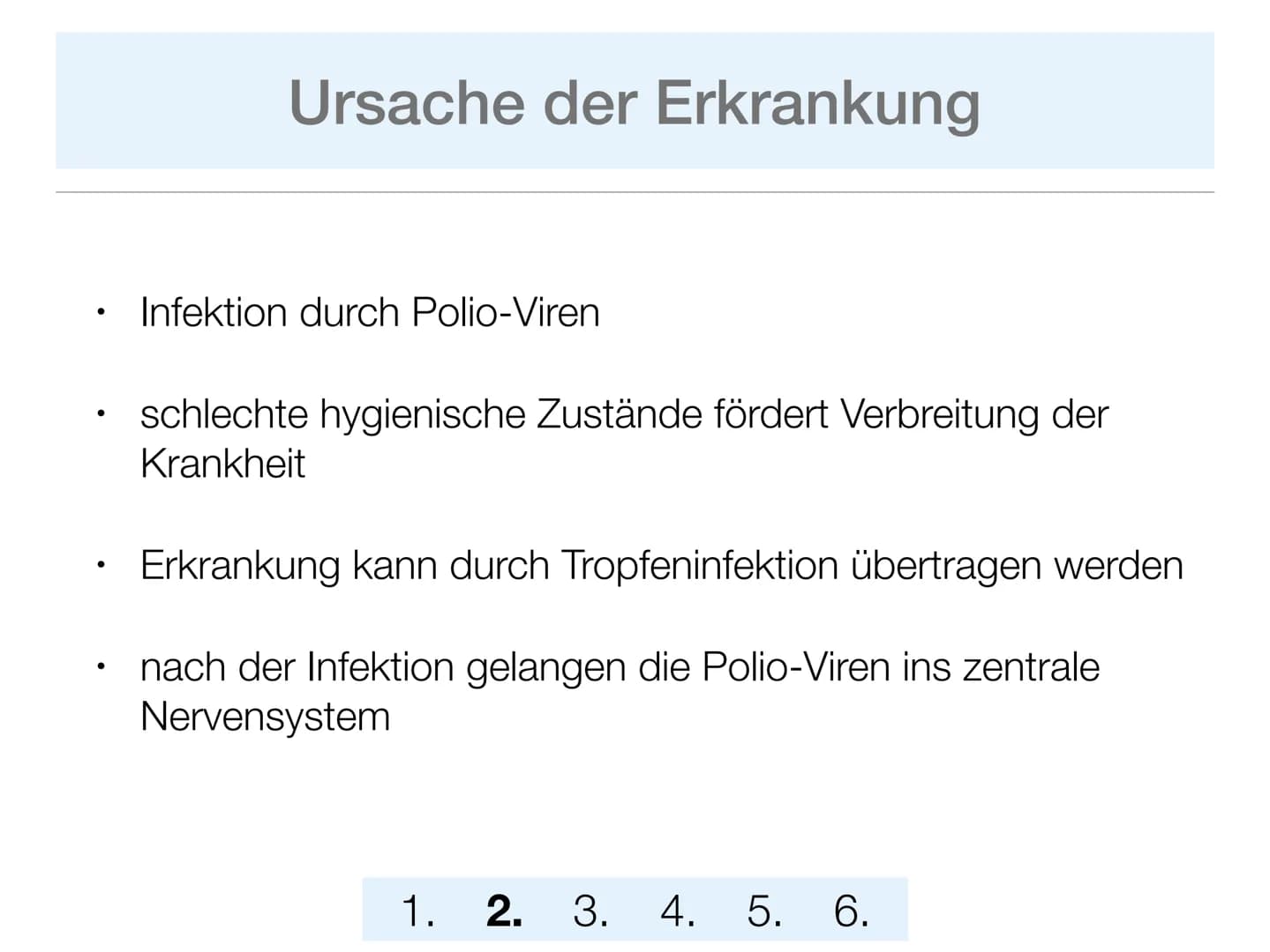 1. Einleitung
Wie auch in den 1980er Jahren AIDS ein sehr großes Thema war, prägte in
den 1950er Jahren auch die Angst vor der Kinderlähmung