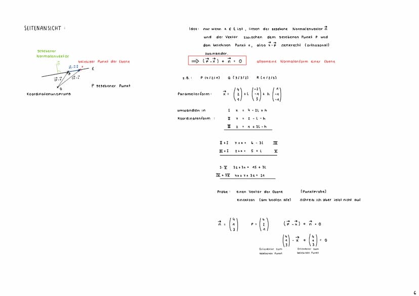-Ebenen
+B
A
X
x
C
E ABC
Ebenen im Raum
Gleichungsformen
Achoenabschnitte Ebenen im Raum
Inhaltsverzeichnis
Parametergleichung bzw. Dreipunk