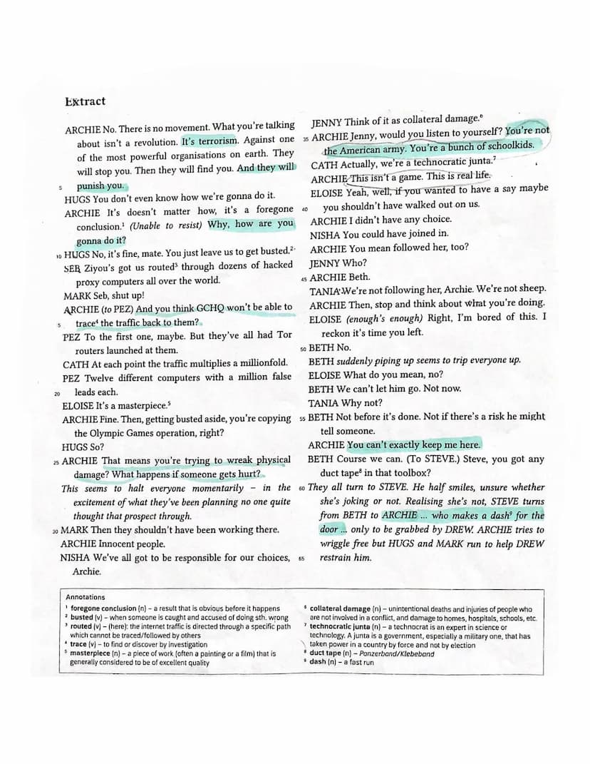 The digital Age EF
EXAM No. 1
Assignments/Tasks:
1. Outline the situation the group is currently in and how they deal with it.
6th October 2