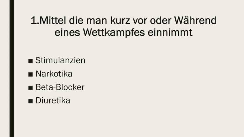 DOPING
GFS in BIO
mmmm BP
,,Put me back on my bike"
-Tom Simpson Leistungsbereitschaft in %
100
80
60
40
0
Die Leistungsbereitschaft
im Tage