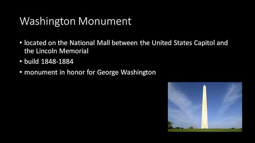 Washington D.C. Index
Basic Information
• History
●
Economy
Politics
• Lincoln Memorial
●
●
●
The White House
• United States Capitol
• Wash