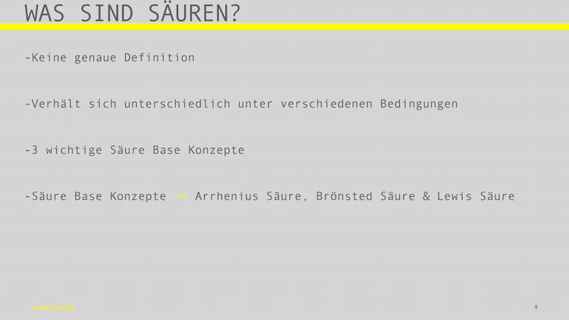PRÄSENTATION
SÄUREN UND BASEN
JANNA & ALICIA
1 INHALTSVERZEICHNIS:
SÄUREN & BASEN
PH-Wert
-Was sind Säuren?
-Eigenschaften von Säuren
- Verw