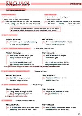 Know participle constructions & if clauses thumbnail