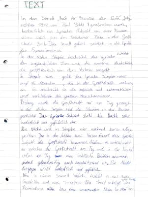 Know Gedichtsinterpretation "Auf der Terrasse des Café Josty" thumbnail