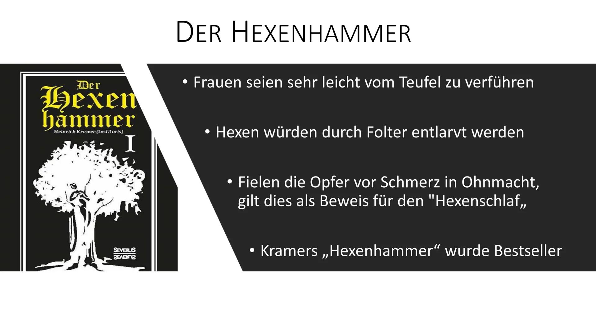 DIE ZEIT DER HEXENVERFOLGUNG
Sehr geehrte Frau/Herr Professor, Liebe Mitschüler ich/wir stelle/n euch heute das Thema
Hexenverfolgung im Mit