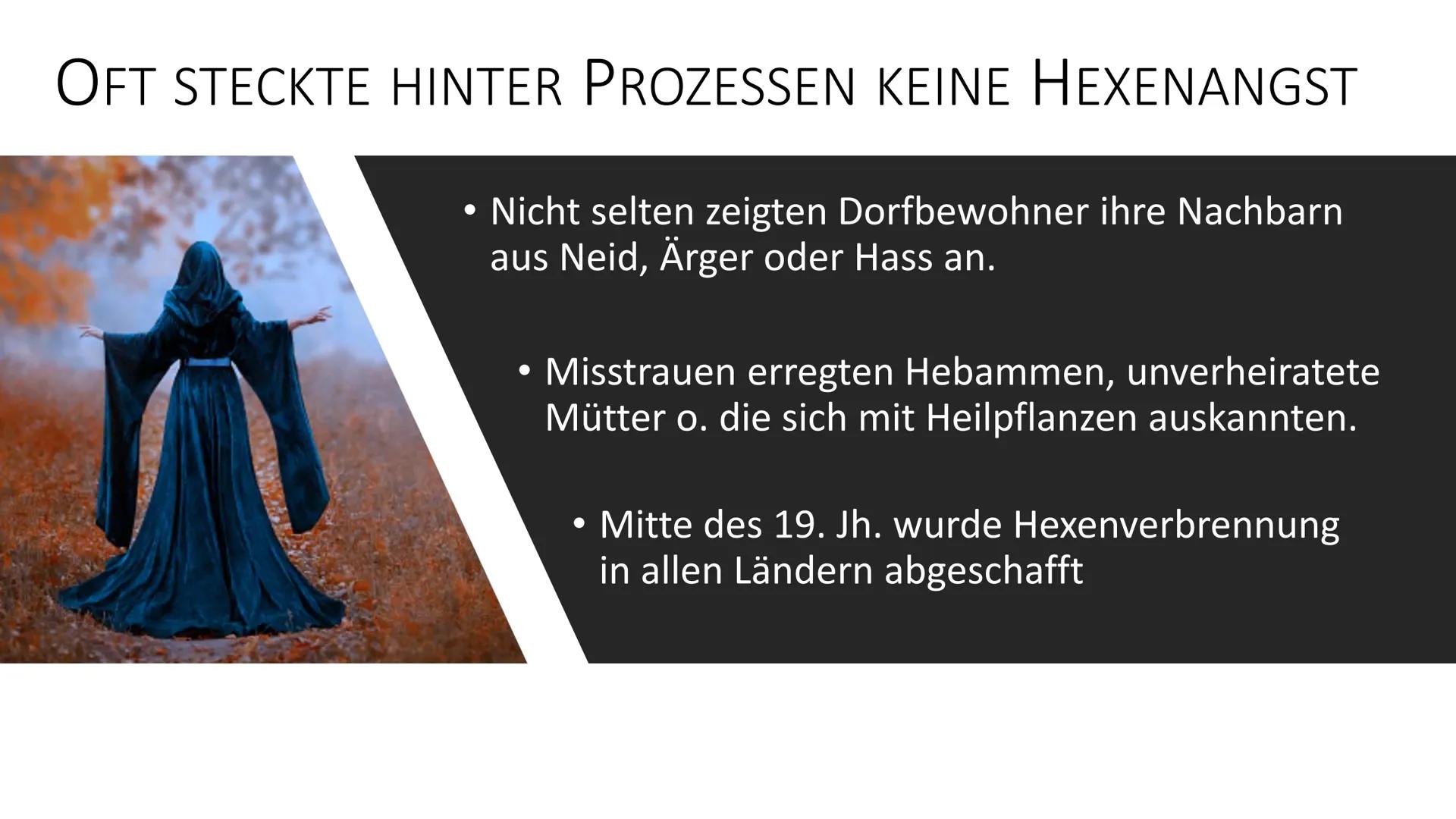 DIE ZEIT DER HEXENVERFOLGUNG
Sehr geehrte Frau/Herr Professor, Liebe Mitschüler ich/wir stelle/n euch heute das Thema
Hexenverfolgung im Mit