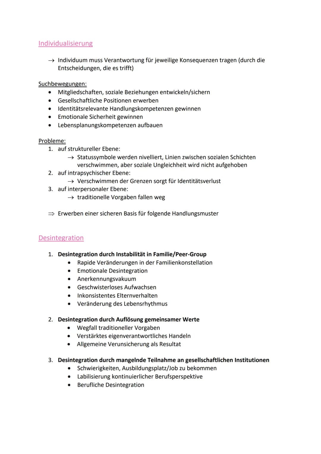 Soziale Ebenen
Ebene
Gesellschaftliche
Interpersonale Ebene
Intrapsychische Ebene
Wilhelm Heitmeyer -
Ein soziologischer Erklärungsansatz zu