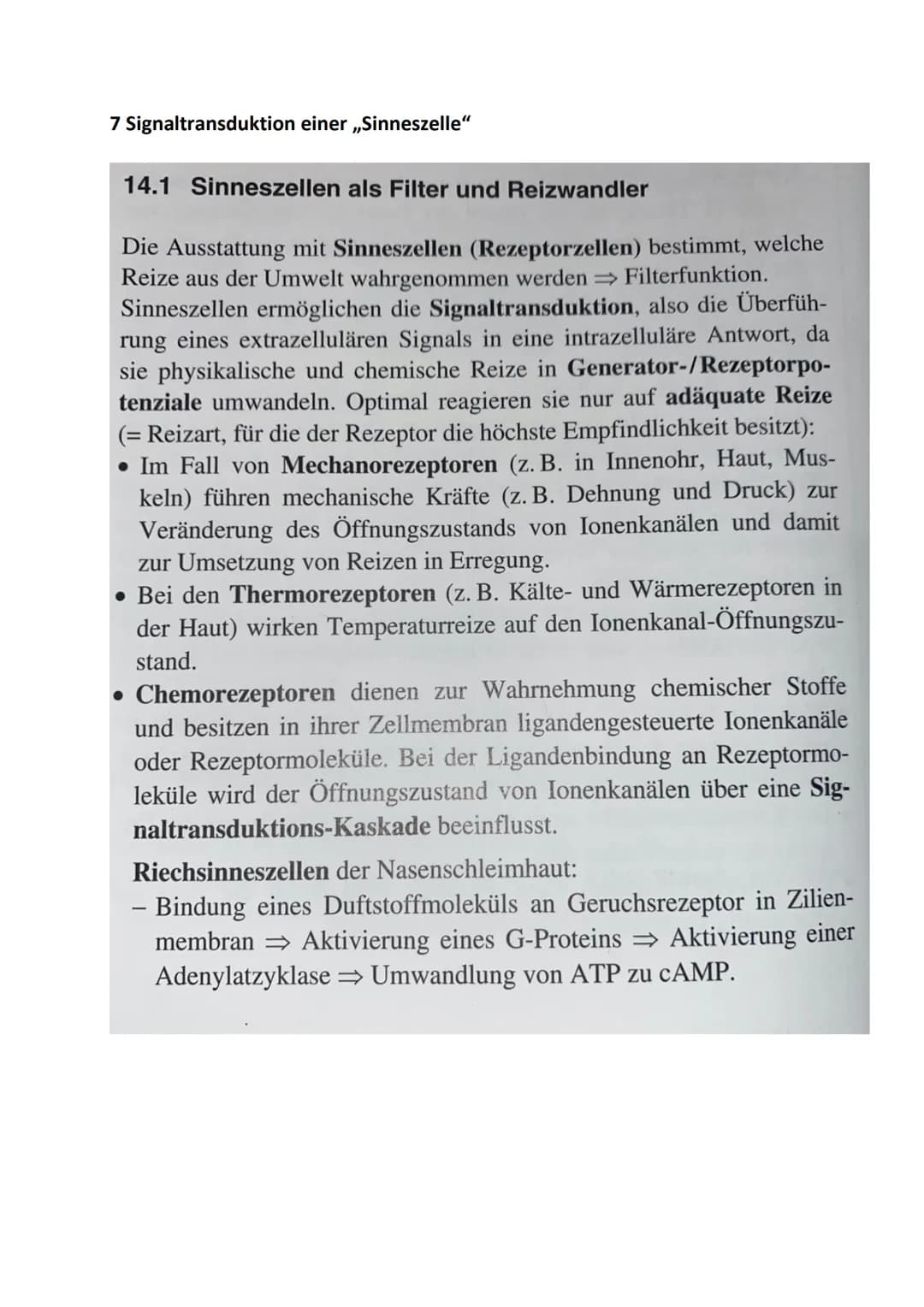 1 Bau und grundlegende Funktionen einer Nervenzelle
Nervenzelle (Neuronen) empfangen elektrische Signale, verarbeiten sie. Leiten sie als
Er
