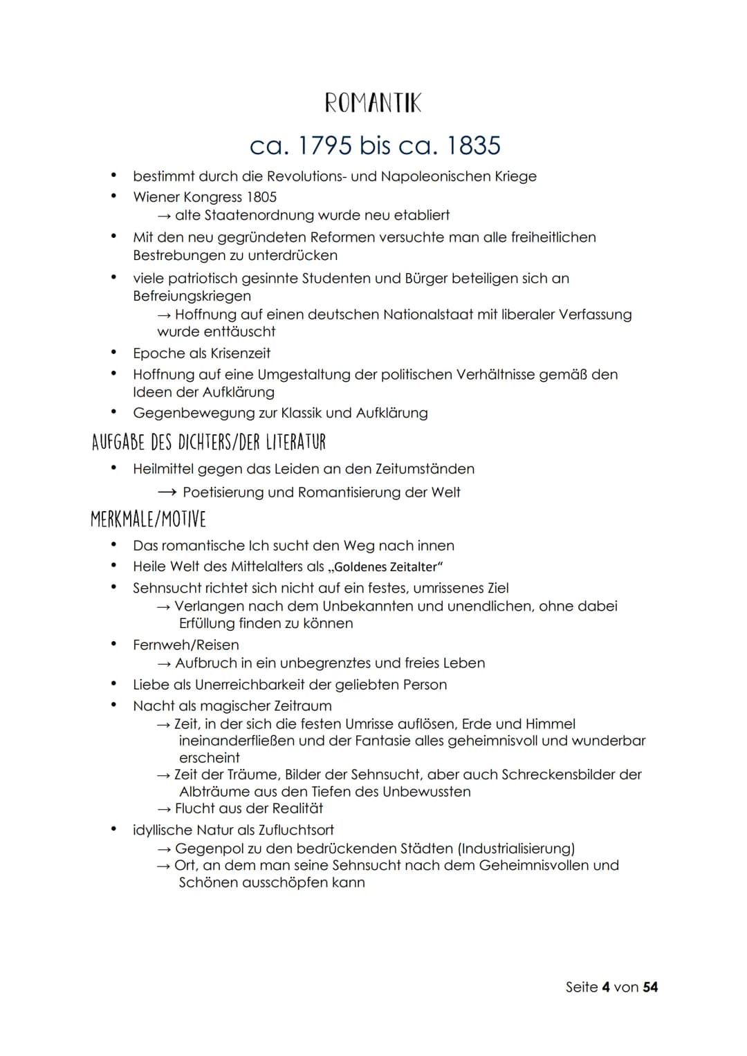 ●
HISTORISCHE/GESELLSCHAFTLICHE/PHILOSOPHISCHE HINTERGRÜNDE
Durch den Dreißigjährigen Krieg (1618-1648) war Deutschland in viele kleine
Terr
