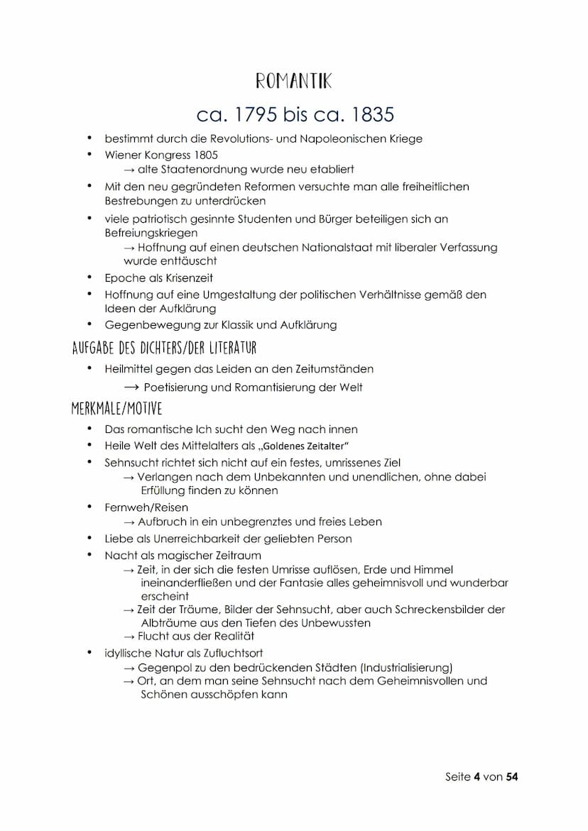 ●
HISTORISCHE/GESELLSCHAFTLICHE/PHILOSOPHISCHE HINTERGRÜNDE
Durch den Dreißigjährigen Krieg (1618-1648) war Deutschland in viele kleine
Terr