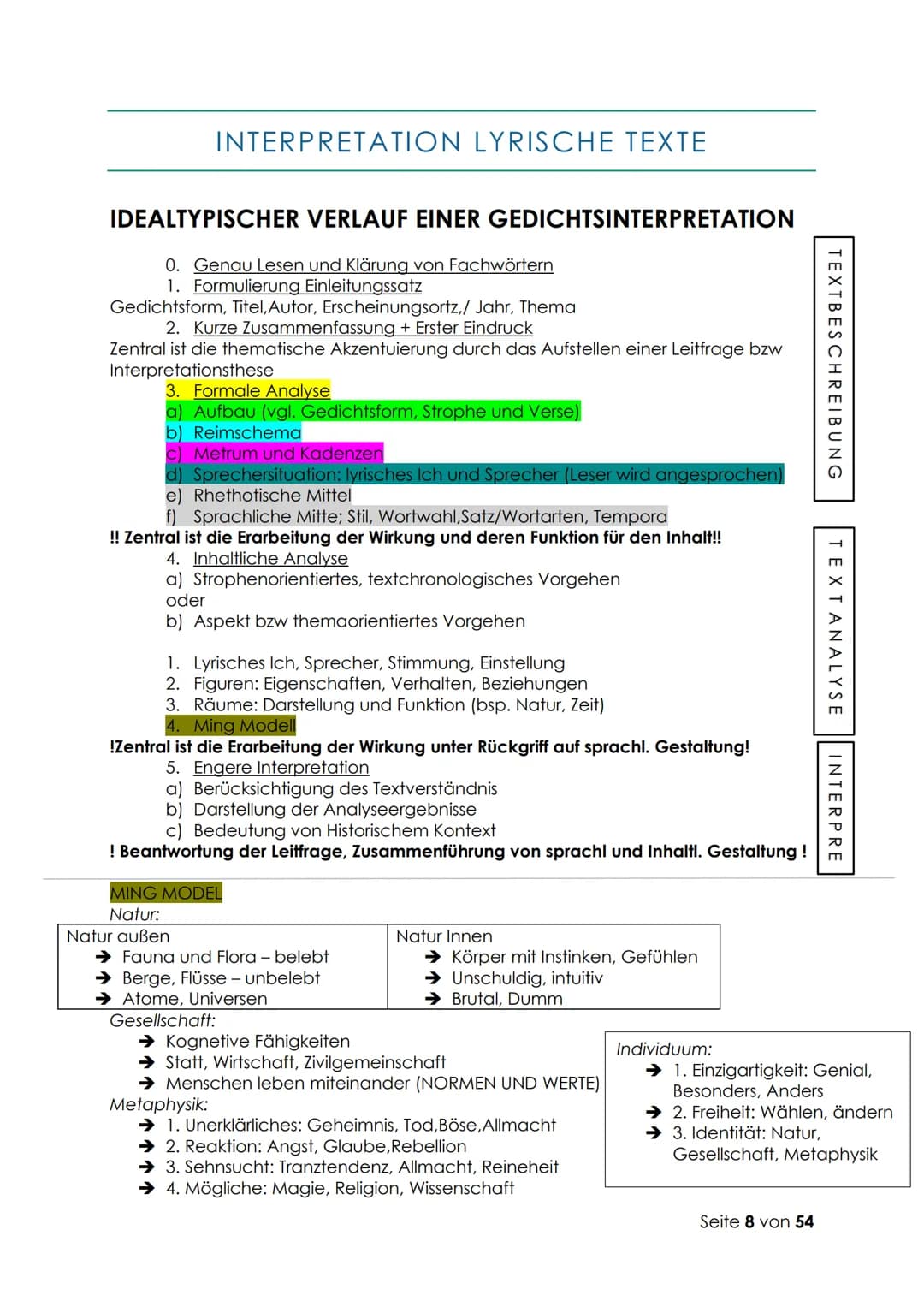 ●
HISTORISCHE/GESELLSCHAFTLICHE/PHILOSOPHISCHE HINTERGRÜNDE
Durch den Dreißigjährigen Krieg (1618-1648) war Deutschland in viele kleine
Terr