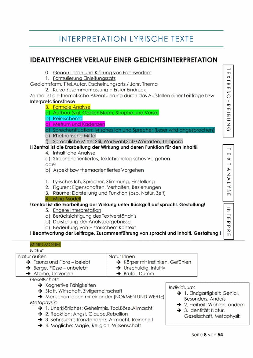 ●
HISTORISCHE/GESELLSCHAFTLICHE/PHILOSOPHISCHE HINTERGRÜNDE
Durch den Dreißigjährigen Krieg (1618-1648) war Deutschland in viele kleine
Terr