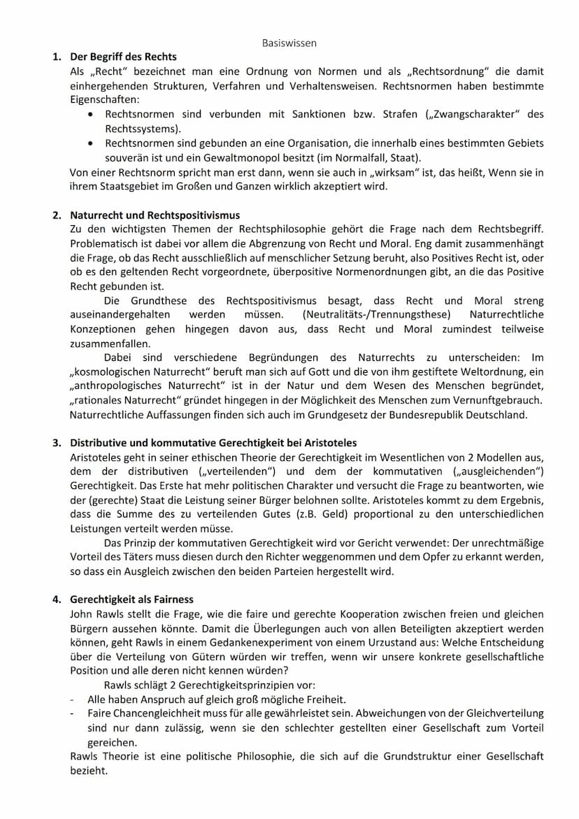 Formale Bestimmung:
● normative Ordnung menschlichen
Verhaltens (Zwangscharakter)
verpflichtend
Funktionen des Rechts:
1. Recht schafft die 