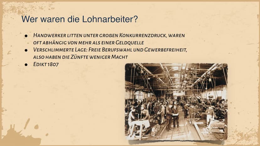 Die Soziale
Frage Inhaltsverzeichnis
01
Industrialisierung
WAS FÜR AUSWIRKUNGEN HATTE
DIESE AUF DIE GESELLSCHAFT?
03
Theoretische Politik
LÖ