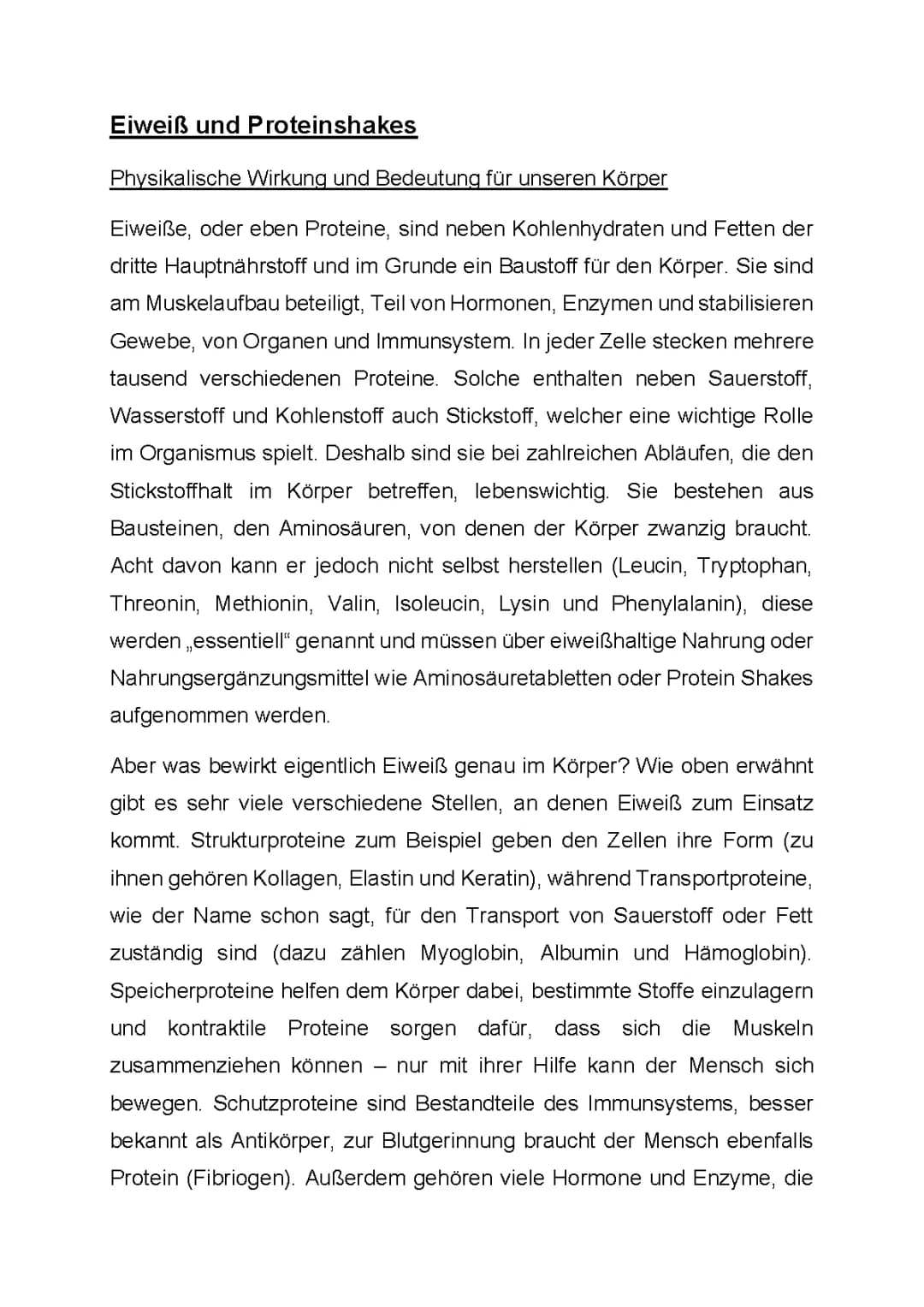 Muskelaufbau-Lebensmittel und Proteinshakes: Was du wissen musst