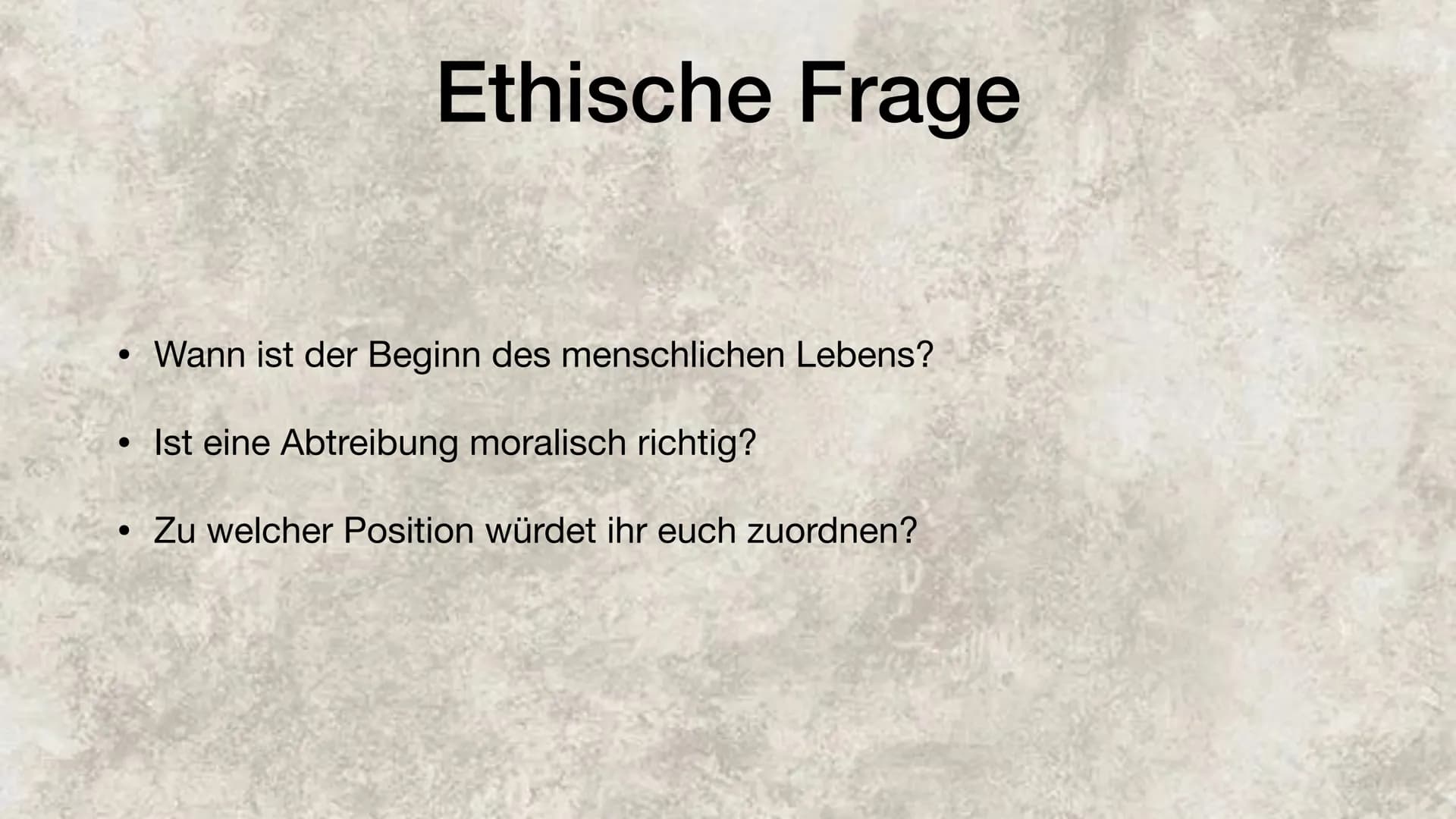 Schwangerschaftsabbruch ●
●
●
Allgemeine Informationen
Abtreibungsrate/ Abtreibungen in den Altersgruppen
Indikationen
Mögliche Folgen
• Pos