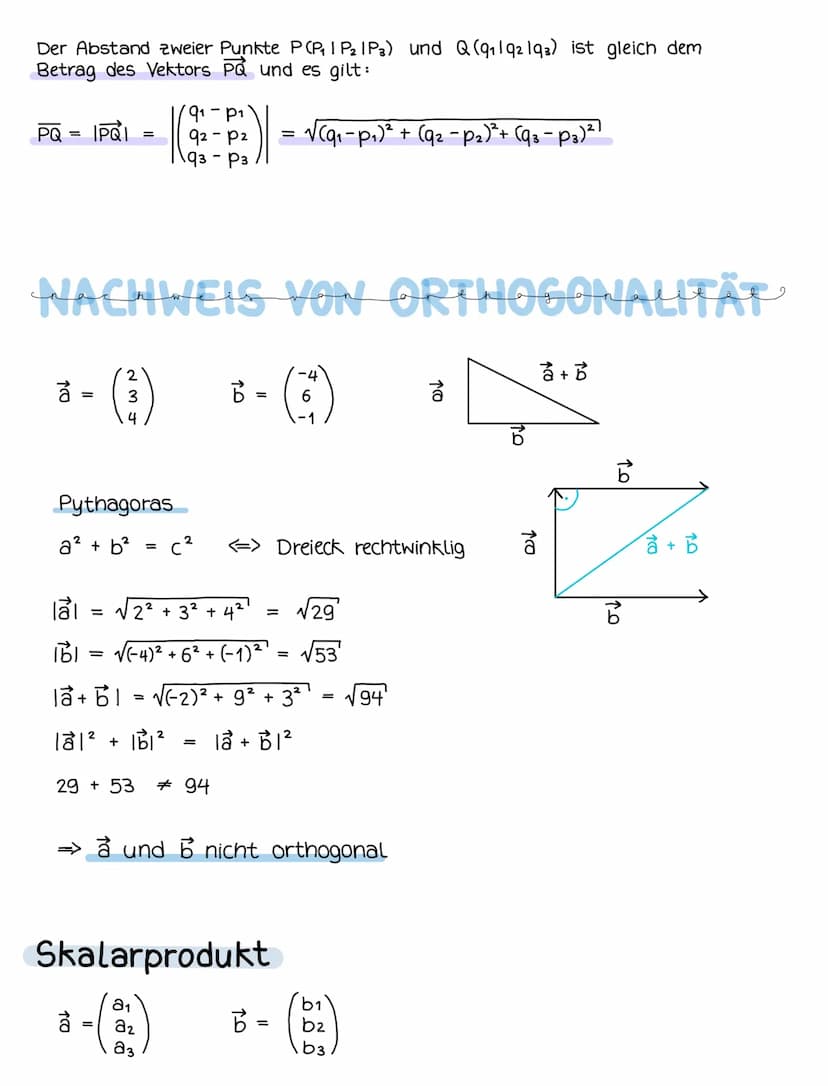 VEKTOREN
3 dim. Koordinatensystem:
KX1
4
6
NX
4
2
MERKZETTEL
2
X3
2
X1 X2 X3
Punktbestimmung: P (4/612)
Zeichnen von Vektoren:
4
6
8
Pfeilfu