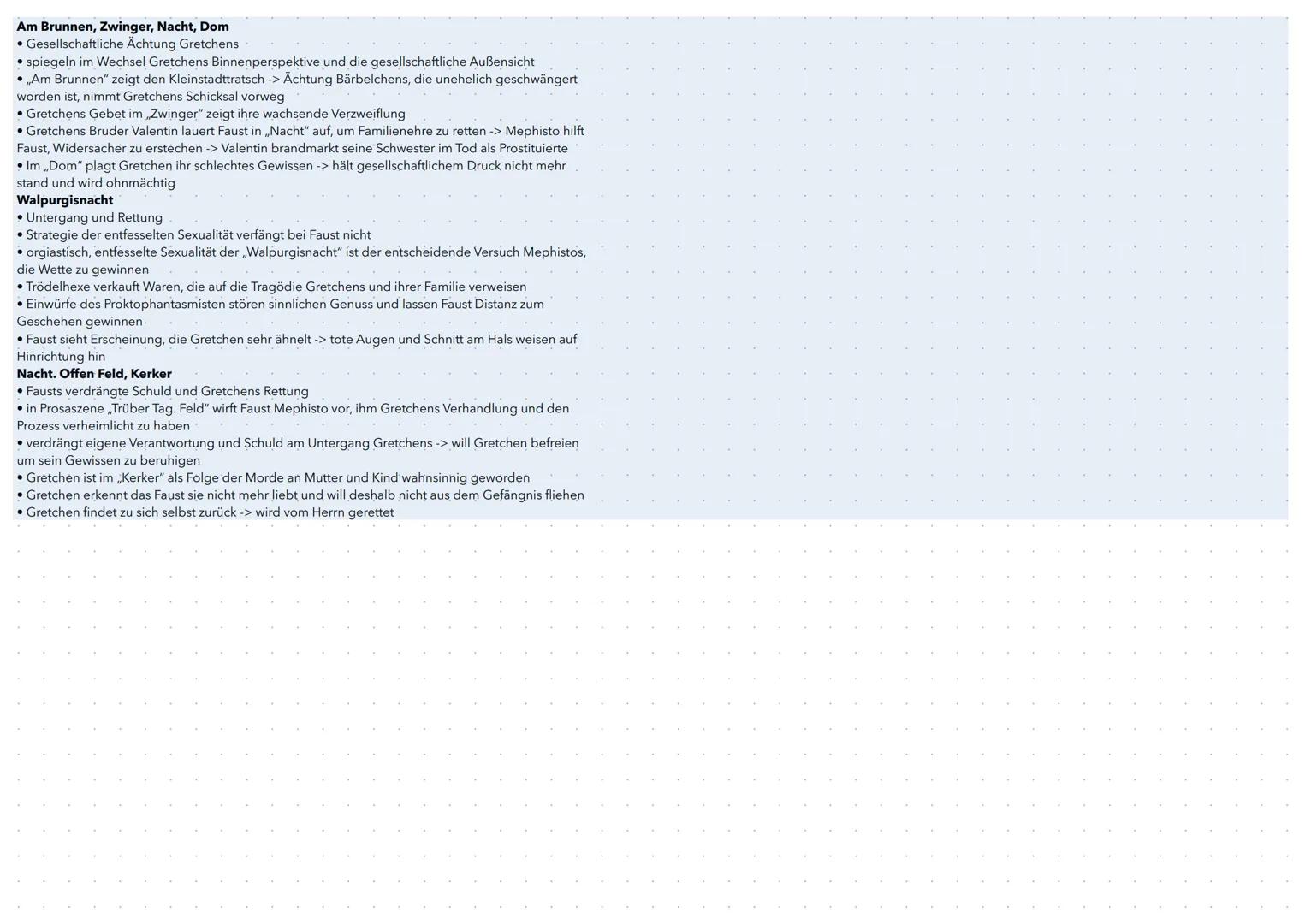 Johann Wolfgang von Goethe: Faust

Variante A (Aufbau)

1. Hinführung zum Thema des Außentextes

• zentrales Thema des Außentextes aufgreife