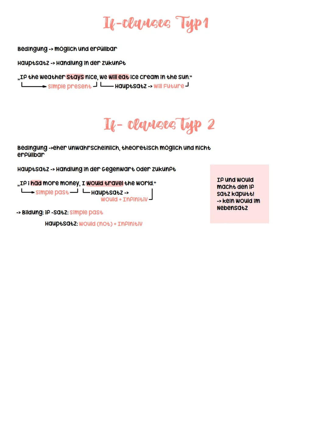 If clauses 
