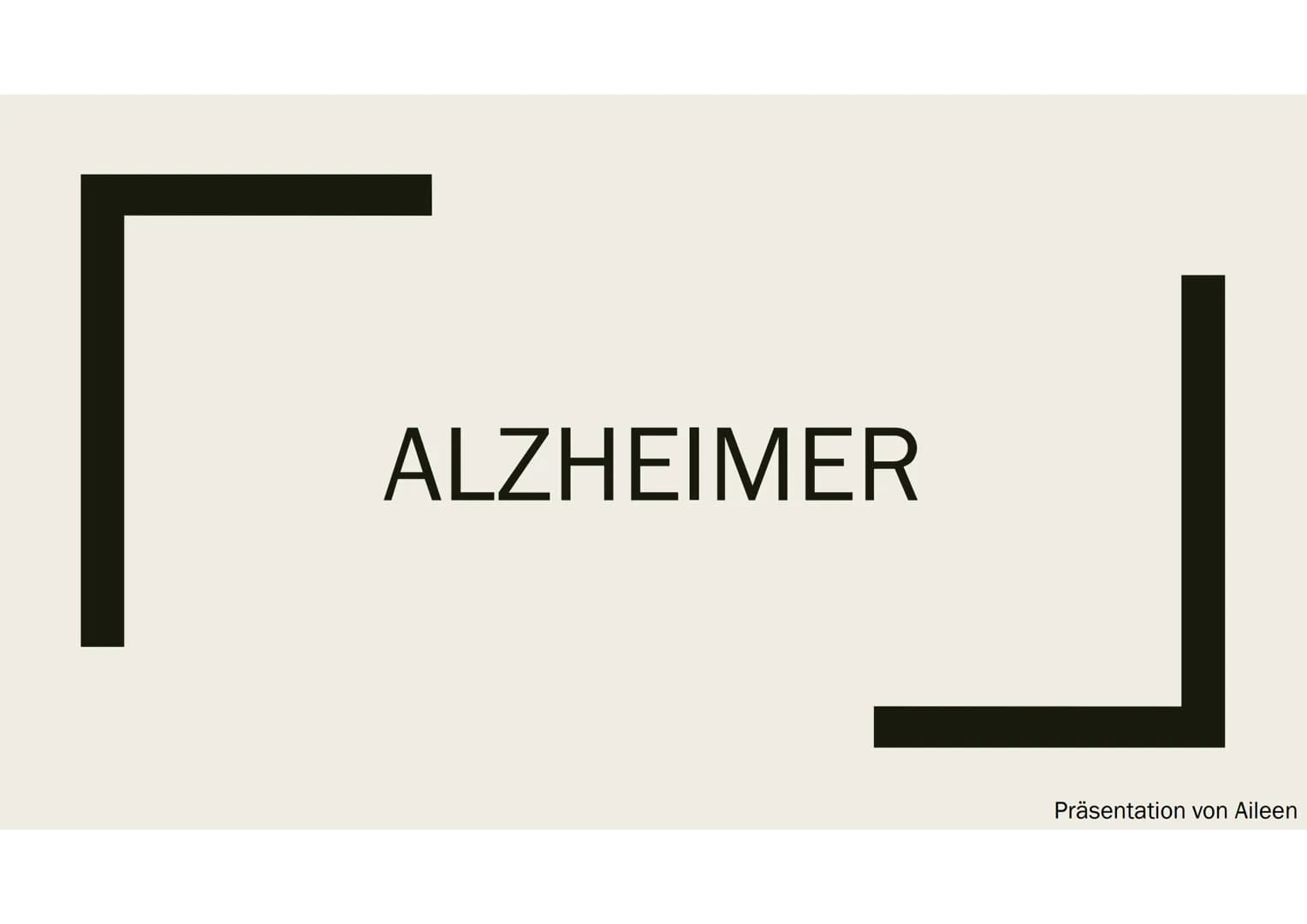 
<h2 id="wasistalzheimer">Was ist Alzheimer?</h2>
<p>Alzheimer ist eine neurodegenerative Erkrankung, die die geistige Leistungsfähigkeit ei
