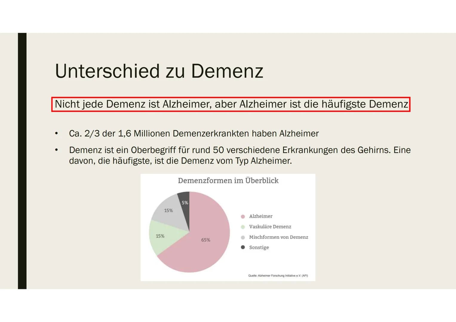 
<h2 id="wasistalzheimer">Was ist Alzheimer?</h2>
<p>Alzheimer ist eine neurodegenerative Erkrankung, die die geistige Leistungsfähigkeit ei