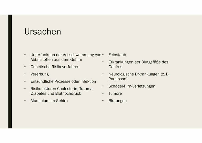 
<h2 id="wasistalzheimer">Was ist Alzheimer?</h2>
<p>Alzheimer ist eine neurodegenerative Erkrankung, die die geistige Leistungsfähigkeit ei