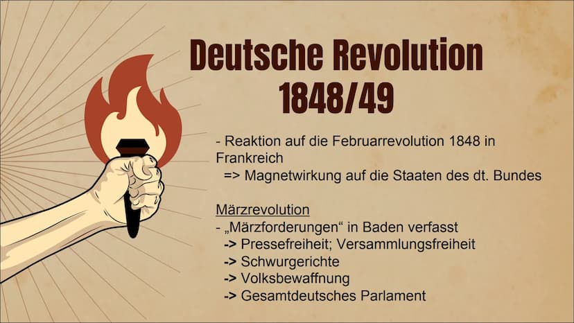 Revolution von 1848/49
Präsentation von Jill K. INHALTSVERZEICHNIS
1. Deutsche Revolution 1848/49- Einführung
2. Märzrevolution
3. Ursachen
