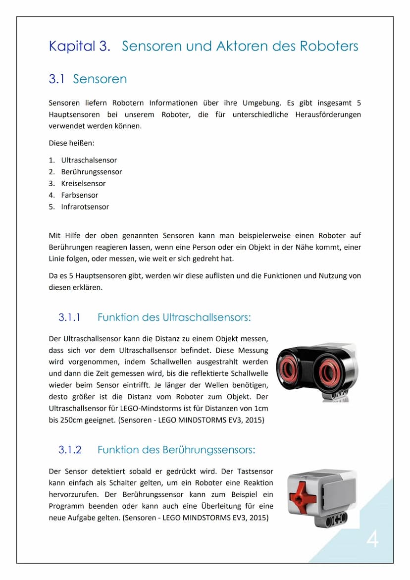 9.1.2020
884848
PROJEKTARBEIT
mit LEGO-Mindstorms EV3 Inhaltsverzeichnis
Inhaltsverzeichnis..
Kapital 1. Vorwort und Motivation
Kapital 2.
A