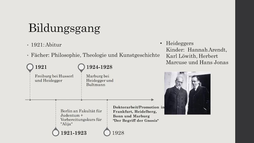 Hans
Jonas
1903-1993
- Der Gründer der
Verantwortungsethik - Inhaltsverzeichnis
• Biografie
Kindheit
●
●
• Bildungsgang
• Späteres Leben
●
●