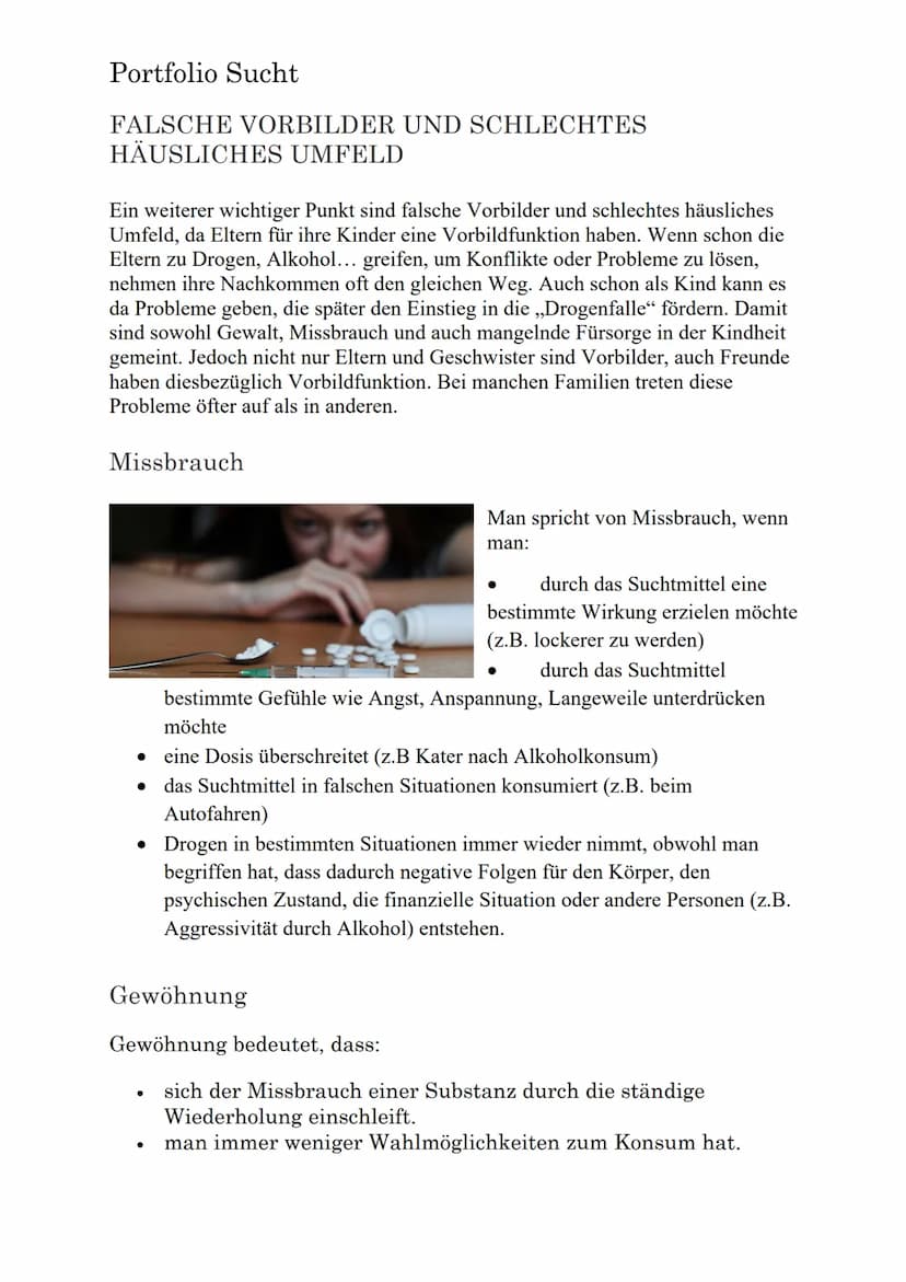 Portfolio Sucht
SUCHT
ED Portfolio Sucht
EINLEITUNG
Mit dem Thema Sucht bin ich glücklicherweise nicht vertraut, aber es
gibt Dinge, die ich