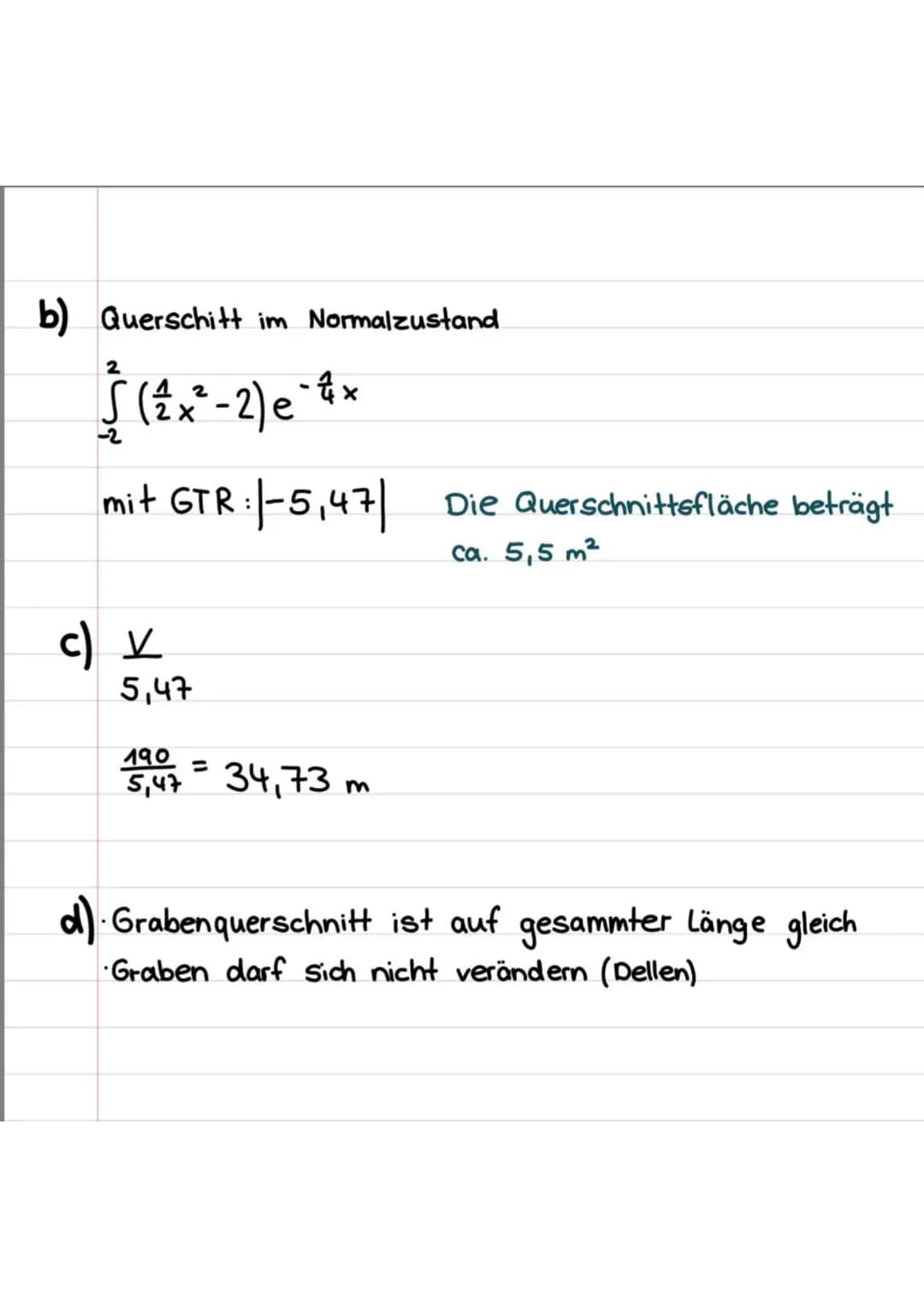 S.149
Aufgabe 3
k(x)= 250×· e-0₁5× + 20 u(x) = 250x
k'(x)= 250x (-0,5e-²015x) + € -0,5x. 250
.
a) Zeitpunkt zudem PFT-Konzentration am
f'(x)