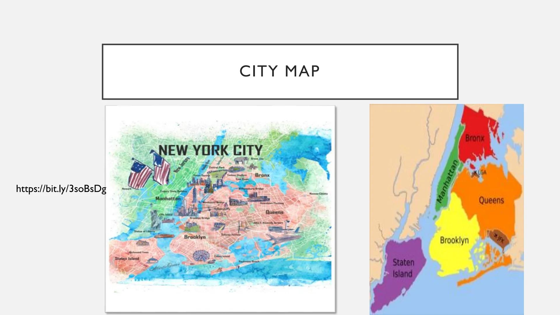 bainod M
mnm
EXYFLE
anumi
NEW YORK
THE
Geine
https://lmy.de/gFmmM TABLE OF CONTENTS
1. City Map
2. Boroughs
3. Sights
4. Art and Culture
5. 