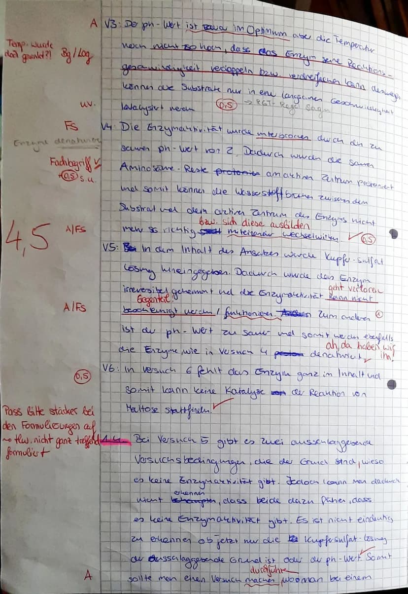 ))
K1 Biologie
Leistungsfach
Name Schüler*in:
Aufgabe 1
22 /25 VP
Ansatz
Nr.
123456
Wasser
+
+
+
Saran
+
1 Biokatalyse: Maltase
Bei der Verd
