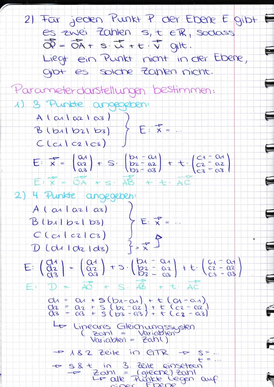 VEKTOREN,
GERADEN &
WINKEL
IM RAUM
Lage von Punkten im Raum:
Koordinatensystem:
Ebenen:
Ax3-Achse
ursprung
Ex-Achse
X₁X3-Ebene
4x3-Achse
-Ac