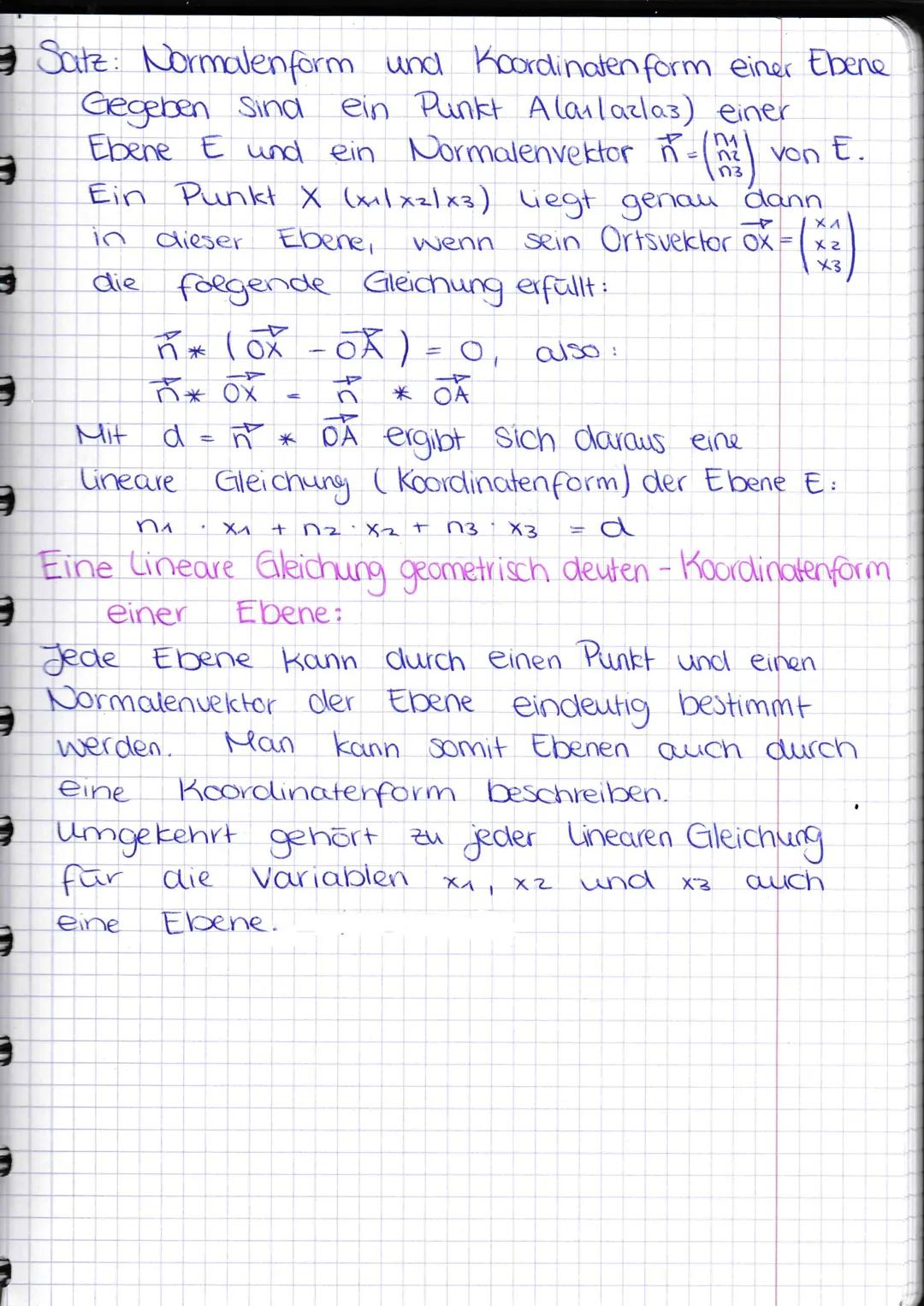 VEKTOREN,
GERADEN &
WINKEL
IM RAUM
Lage von Punkten im Raum:
Koordinatensystem:
Ebenen:
Ax3-Achse
ursprung
Ex-Achse
X₁X3-Ebene
4x3-Achse
-Ac