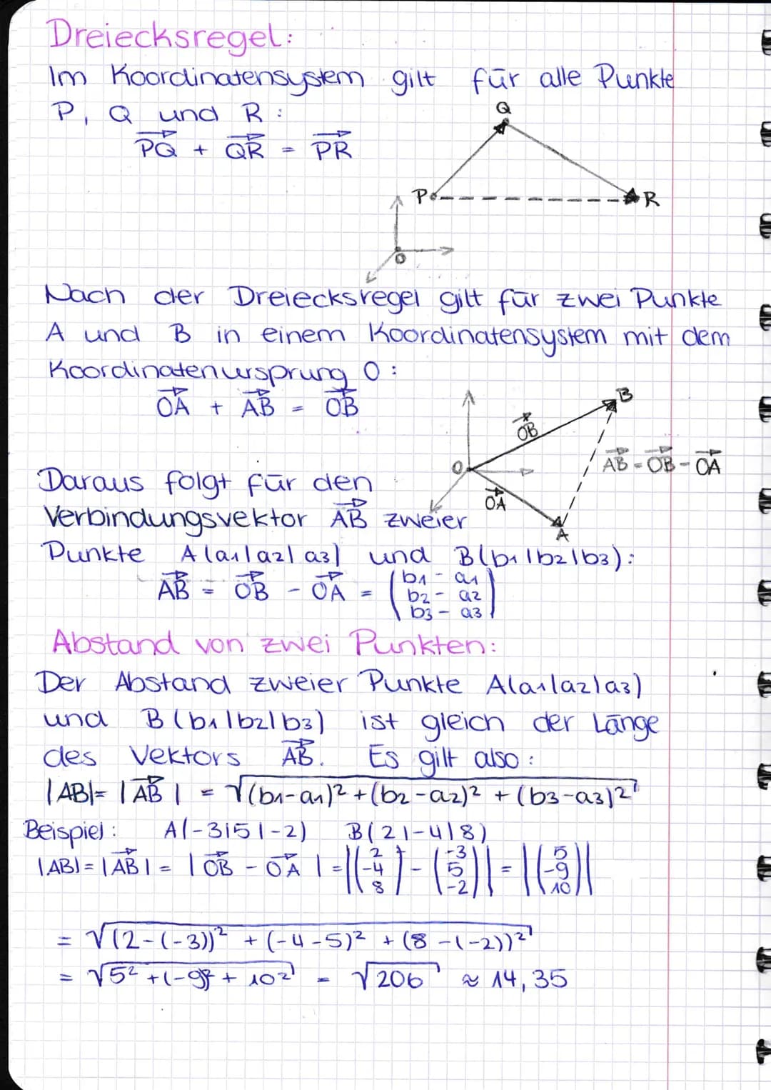 VEKTOREN,
GERADEN &
WINKEL
IM RAUM
Lage von Punkten im Raum:
Koordinatensystem:
Ebenen:
Ax3-Achse
ursprung
Ex-Achse
X₁X3-Ebene
4x3-Achse
-Ac