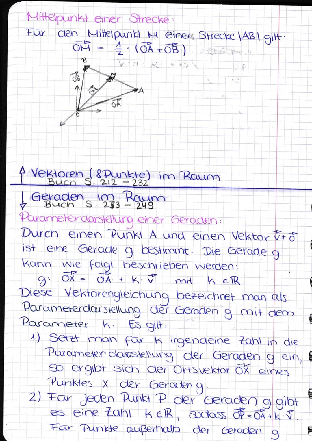 VEKTOREN,
GERADEN &
WINKEL
IM RAUM
Lage von Punkten im Raum:
Koordinatensystem:
Ebenen:
Ax3-Achse
ursprung
Ex-Achse
X₁X3-Ebene
4x3-Achse
-Ac