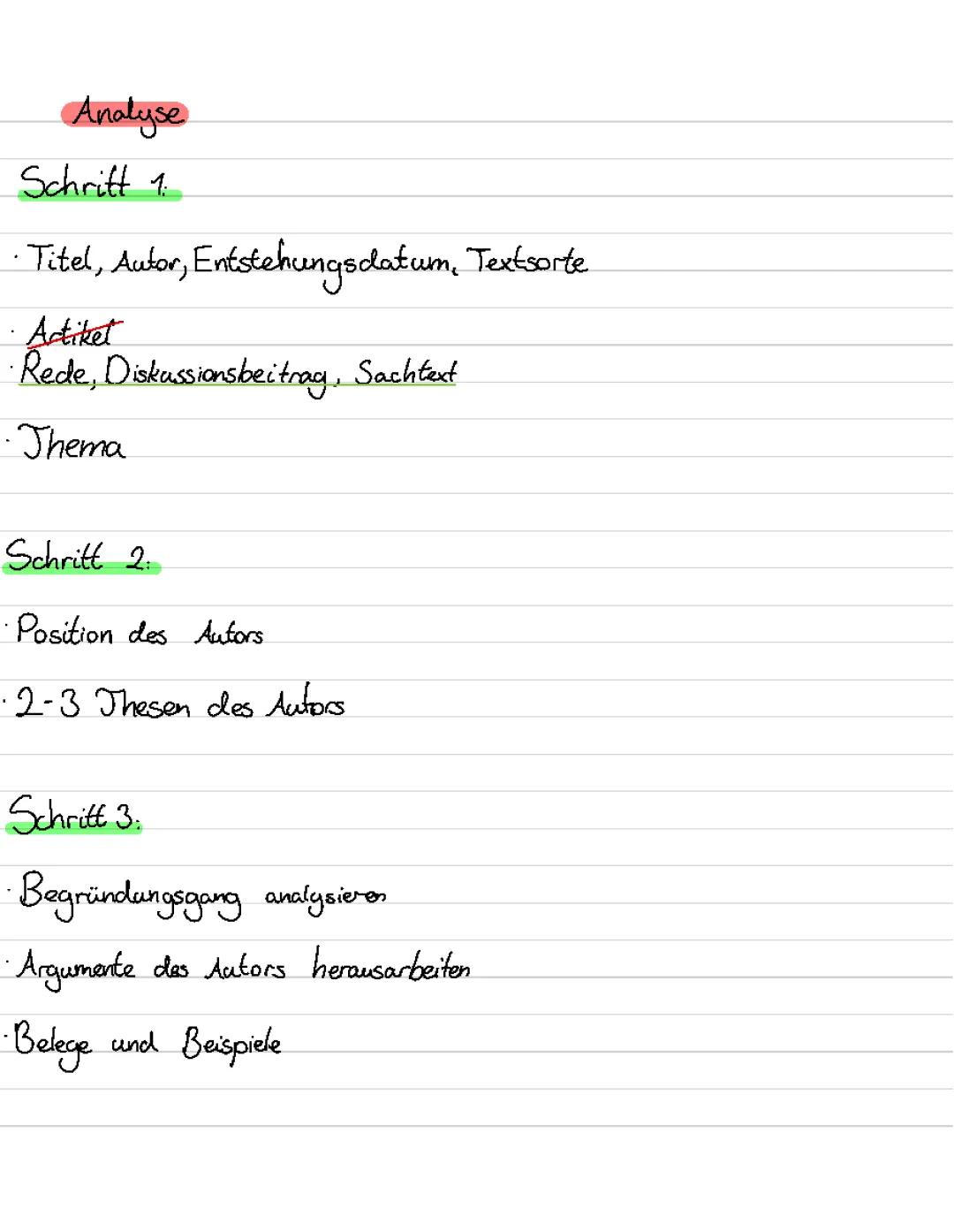 SoWi Analyse schreiben!