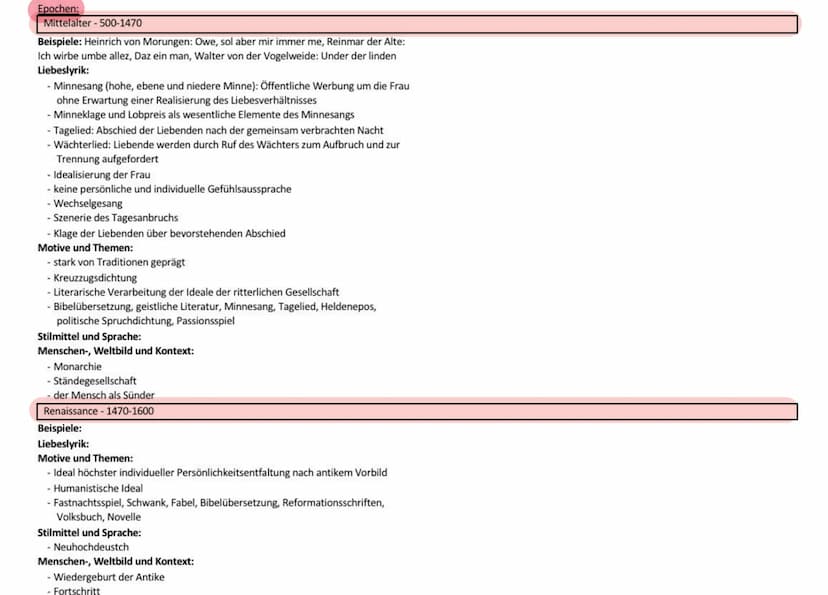 Interpretation literarischer Texte (Lyrik):
Einleitung:
Autor, Titel, Textsorte/Gattung (Gedichtart), Entstehungs-
/Erscheinungsjahr, Epoche