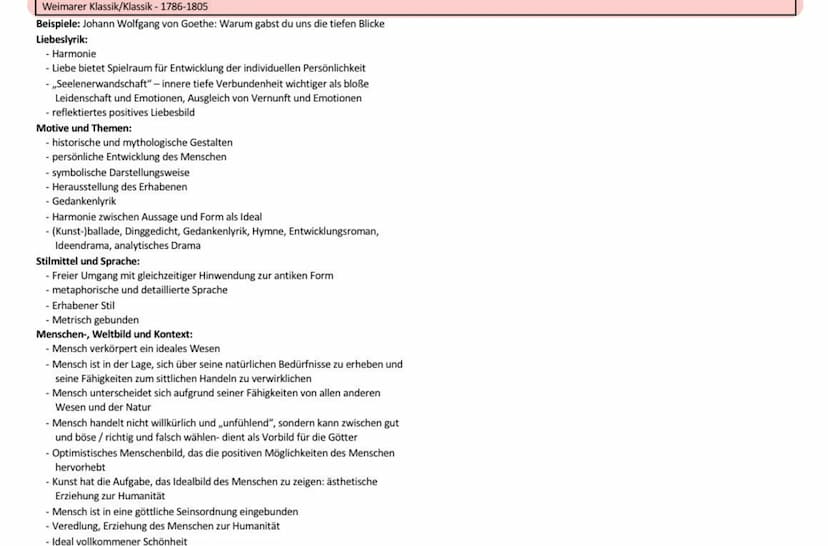 Interpretation literarischer Texte (Lyrik):
Einleitung:
Autor, Titel, Textsorte/Gattung (Gedichtart), Entstehungs-
/Erscheinungsjahr, Epoche