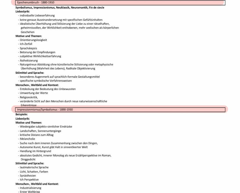 Interpretation literarischer Texte (Lyrik):
Einleitung:
Autor, Titel, Textsorte/Gattung (Gedichtart), Entstehungs-
/Erscheinungsjahr, Epoche