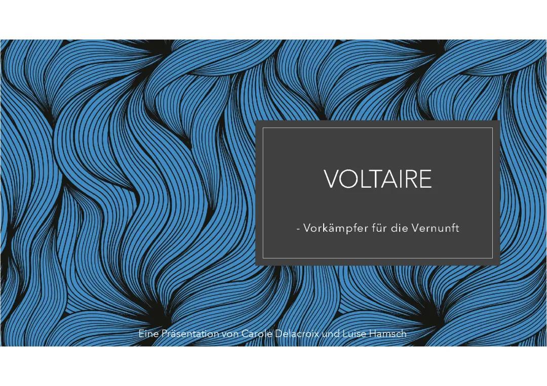 Voltaire: Zusammenfassung, Werke und Zitate – Alles über den Aufklärer