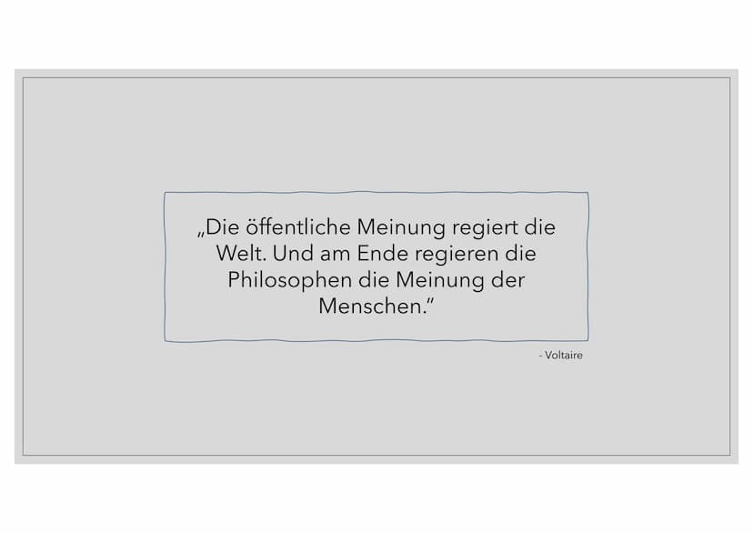 VOLTAIRE
- Vorkämpfer für die Vernunft
Eine Präsentation von Carole Delacroix und Luise Hamsch Gliederung
O
Allgemeine Informationen
• Zeits