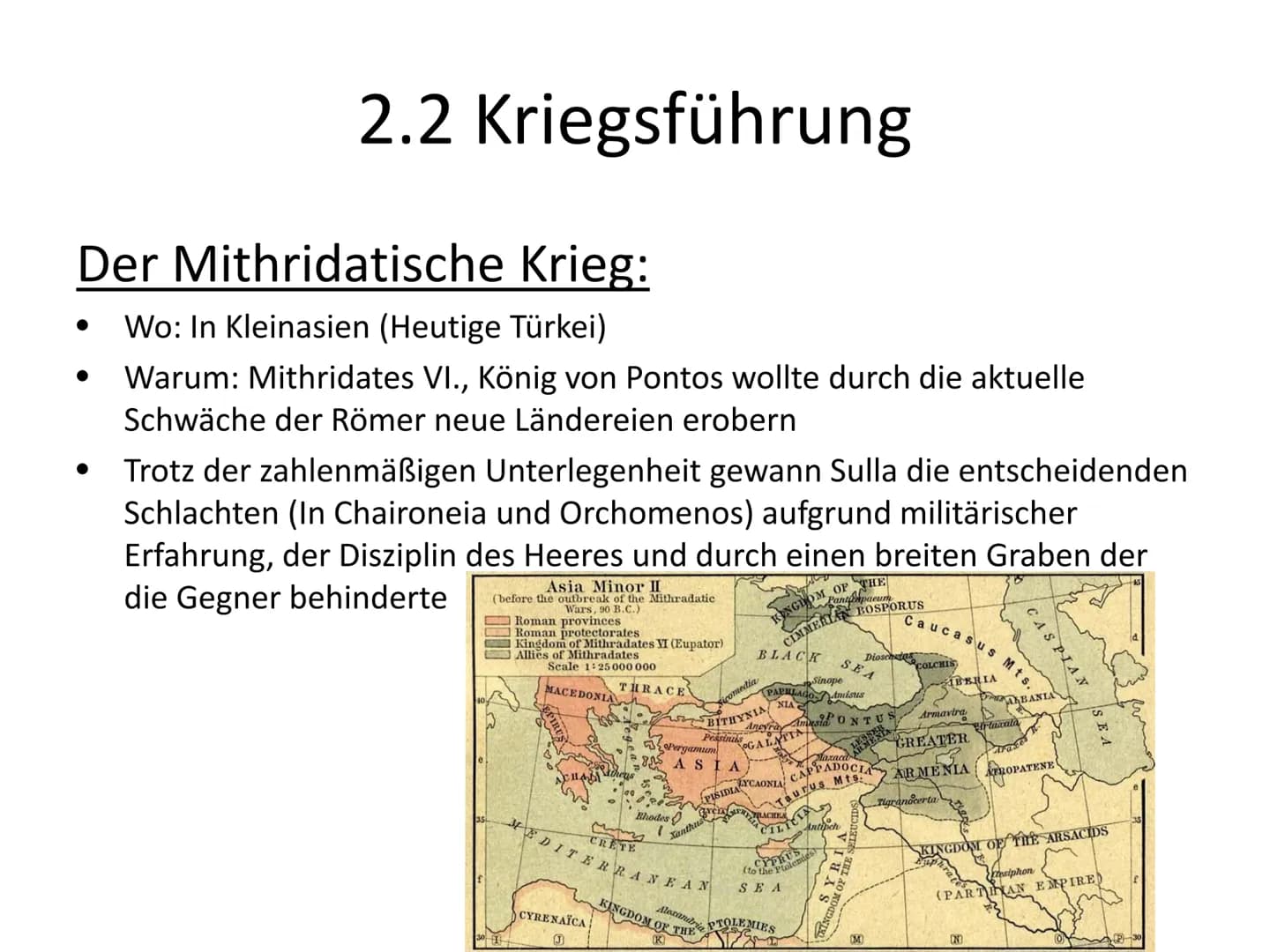 Lucius Cornelius Sulla (Felix)
Von Deniz Liam Sari Gliederung
1. Lebenslauf
2. Kriegsführung
3. Die Poskriptionen
4. Quellen 1. Lebenslauf
•