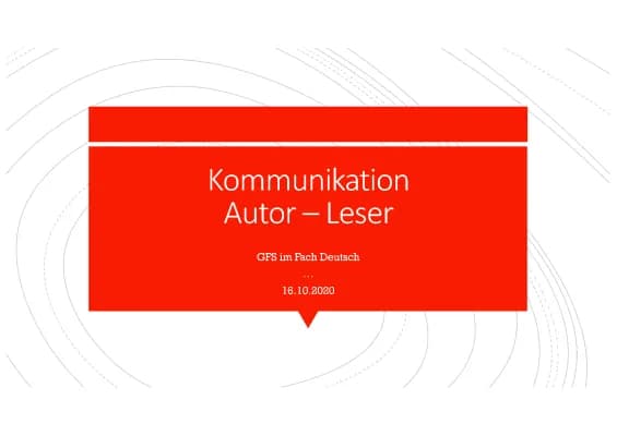 Know Kommunikation - Autor - Leser thumbnail