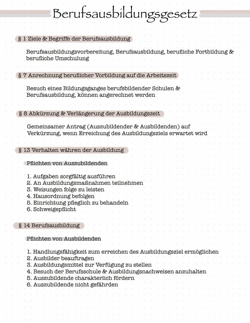 Duales Ausbildungssystem
Ausbildungsbetrieb
2 Lernorte
- Fachpraktischer Teil
- Rechtliche Grundlagen
Berufsausbildungsgesetz &
Ausbildungso